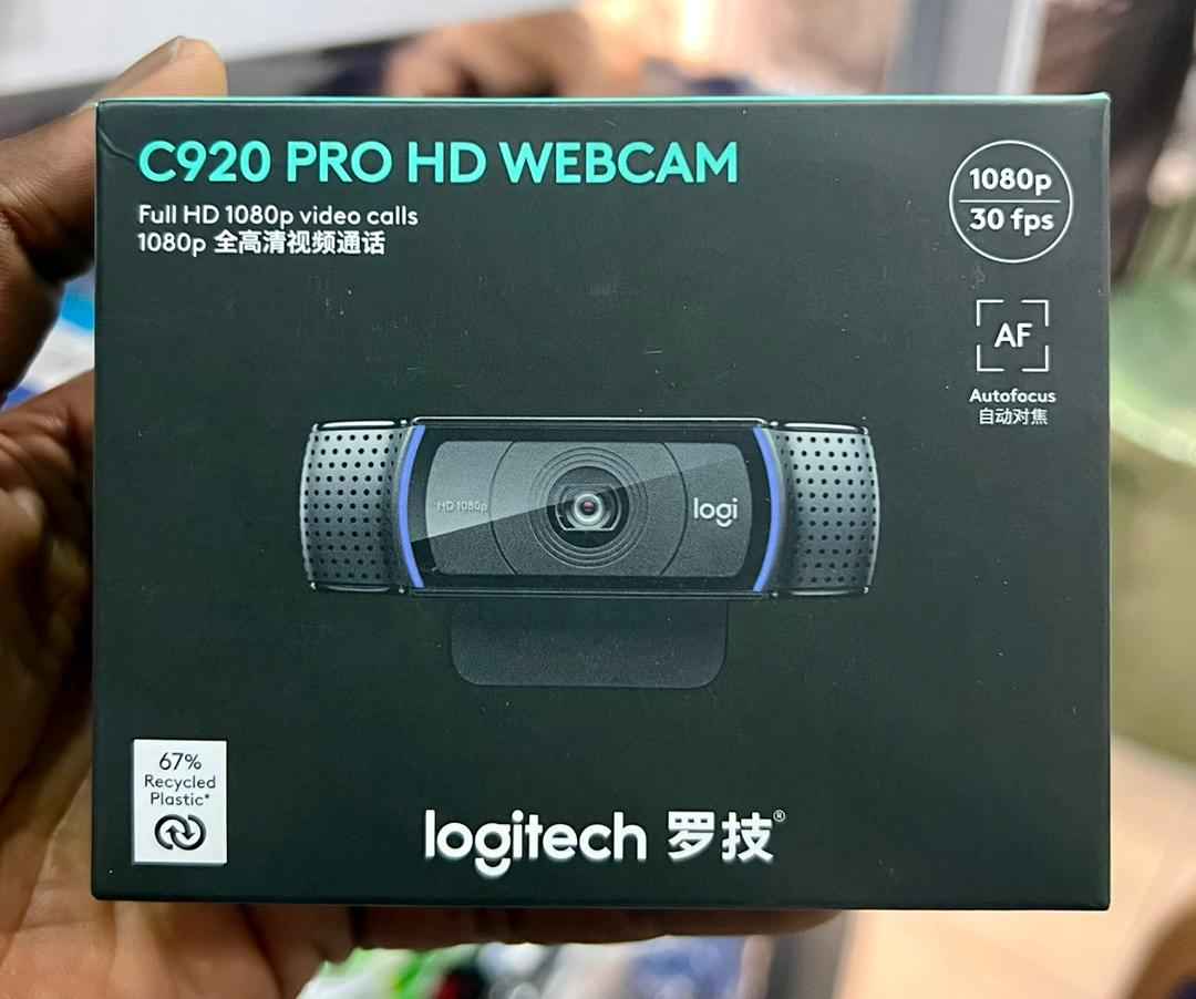 C920 Hd Pro Webcam Full Hd 1080p Video Calling With Stereo Audio